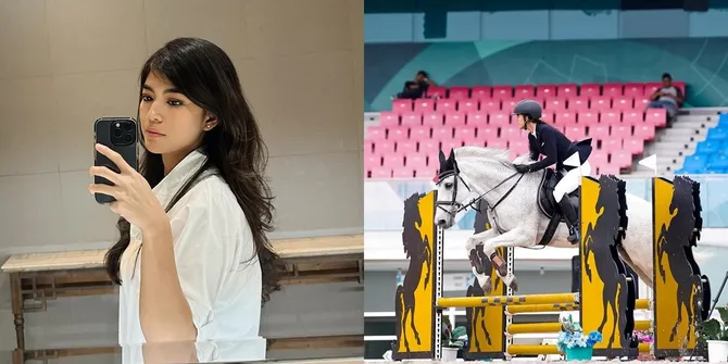 8 Potret Raya Kohandi Bintang Sinetron 'DI ANTARA DUA CINTA' Saat Sedang Berkuda, Tetap Cantik - Selalu Banjir Pujian