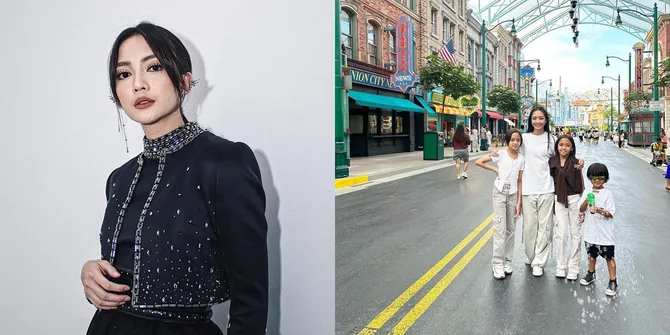 8 Potret Ririn Dwi Ariyanti Bintang Sinetron 'CINTA SETELAH CINTA' Saat Berlibur Bersama Anak-Anak, Asyik Seru-Seruan di Singapore