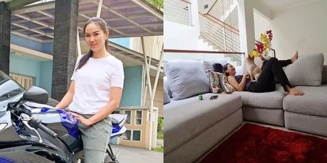 8 Potret Rumah Kalina Ocktaranny, Kamar Tidurnya Pernah Dimasuki Vicky Prasetyo Buat Main Gitar