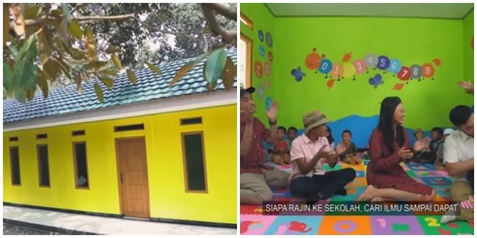 8 Potret Sekolah yang Direnovasi Oleh Ruben Onsu, Jadi Kado Pernikahan Untuk Sarwendah - Awalnya Mau Rubuh