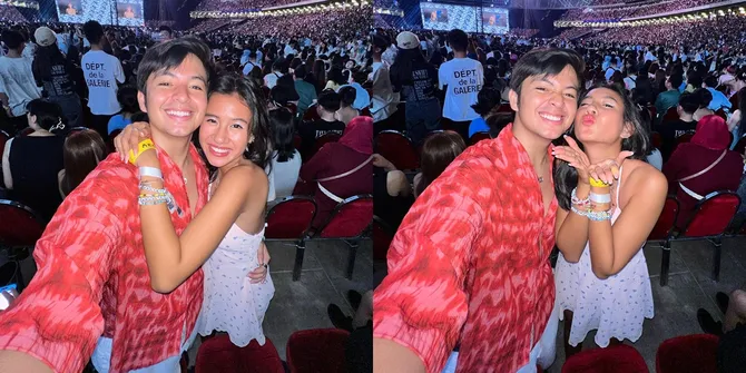 8 Potret Shenina Cinnamon dan Angga Yunanda Nonton Konser Taylor Swift, Mesra Banget Bak Dunia Milik Berdua