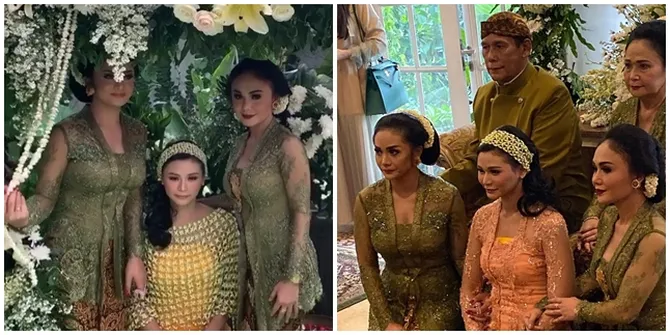 8 Potret Siraman Adik Krisdayanti & Yuni Shara, Usung Adat Jawa-Berlangsung Khidmat