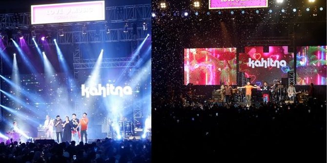 8 Potret Spektakuler Kahitna Saat Tampil di Love Music Festival 2022, Malang - Cium Salah Satu Penonton Bikin Iri dan Histeris