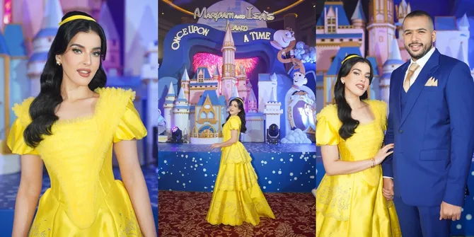 8 Potret Tasya Farasya di Pesta Ulang Tahun Anak, Cantik Dandan Ala Belle - Sempat 'Prewedding' Bareng Suami