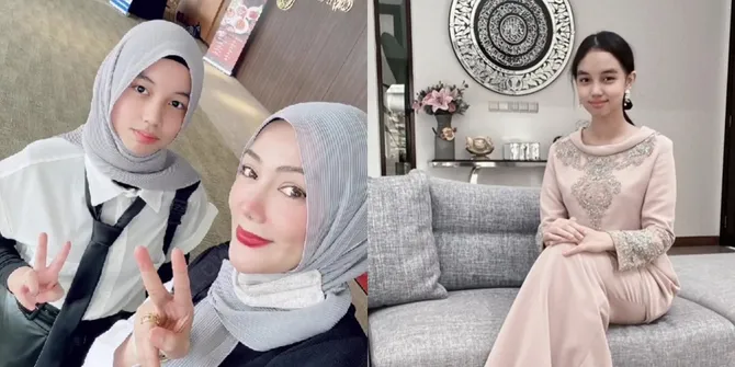 8 Potret Terbaru Aleesya Anak Engku Emran eks Laudya Cynthia Bella, Sudah Remaja dan Kini Sering Pakai Hijab