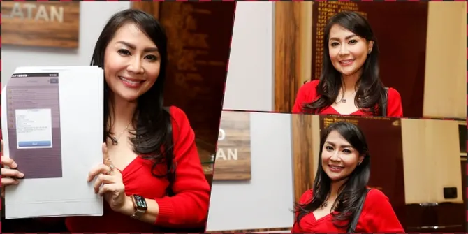 8 Potret Tessa Kaunang Datangi Kantor Polisi, Jadi Korban Penipuan Hingga Rugi Puluhan Juta Rupiah