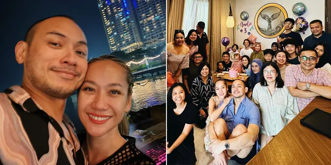 8 Potret Tiko Aryawardhana dan BCL Kumpul Keluarga Besar Sebelum Bulan Ramadan