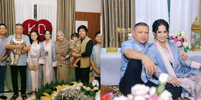 8 Potret Ulang Tahun Kris Dayanti ke-49, Raul Lemos Tulis Kalimat Bucin