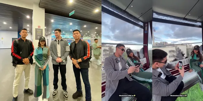 8 Potret Verrell Bramasta dan Fuji yang Sama-Sama Lagi di Malaysia, Kebersamaan Mereka Bikin Baper