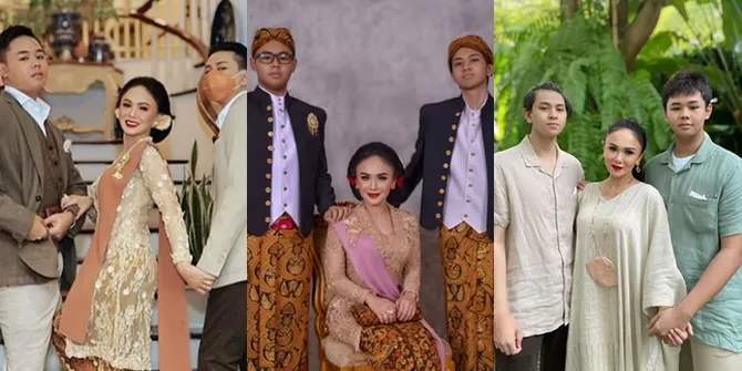 8 Potret Yuni Shara dan Kedua Putranya, Tak Larang Anaknya Nonton Film Dewasa