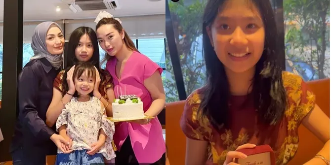 8 Potret Zaskia Gotik Rayakan Ultah Anak Sambung, Akur Sama Imel Putri Cahyati - Beri Kado Spesial