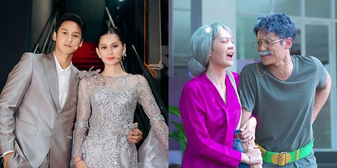 8 Potret Zoe Abbas Jackson dan Antonio Blanco Jr Bintang Sinetron 'DIA YANG KAU PILIH' Saat Tampil Ala Kakek-Nenek 