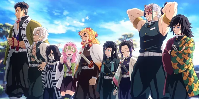 9 Hashira di Anime KIMETSU NO YAIBA: DEMON SLAYER, Siapa Yang Paling Kuat?