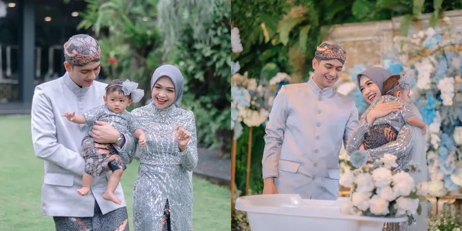 9 Momen Tedak Siten Moana Anak Ria Ricis, Digelar Mewah dengan Nuansa Adat Jawa yang Kental