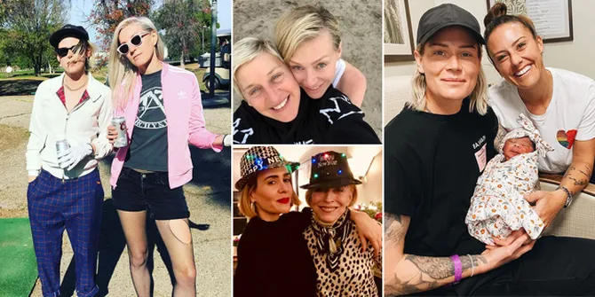 9 Pasangan Lesbian Artis Hollywood yang Mungkin Belum Kamu Tahu, Ada Kristen Stewart - Sarah Paulson