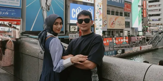 9 Potret Cantik Citra Kirana di Osaka, Liburan Bareng Keluarga