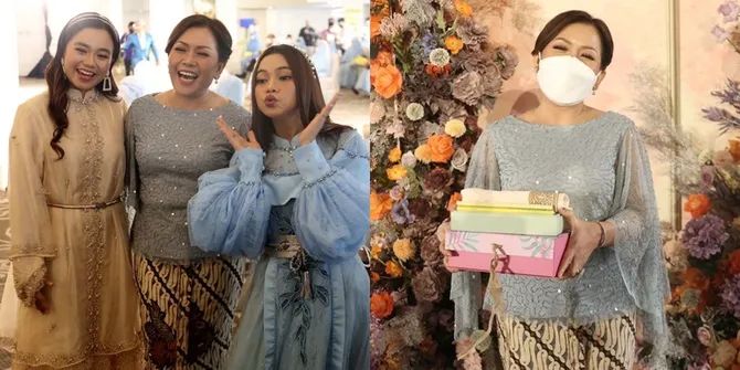 9 Potret Harsiwi Achmad di Acara Siraman Lesti, Nangis Terharu - Turut Jadi Mak Comblang Leslar