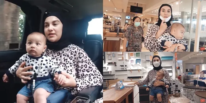 9 Potret Irish Bella Belanja Perabotan Rumah Pasca Kebanjiran, Ganti Barang-Barang yang Rusak - Kaget Saat Lihat Harga