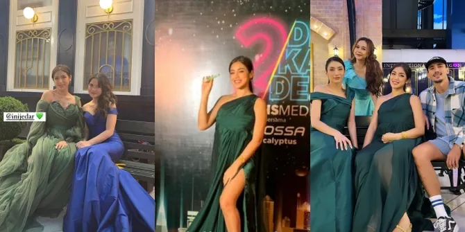 9 Potret Jessica Iskandar Tampil Stunning Melenggang di Red Carpet, Baby Bump Makin Besar - Bumil Cantik Pakai Gaun Belahan Tinggi
