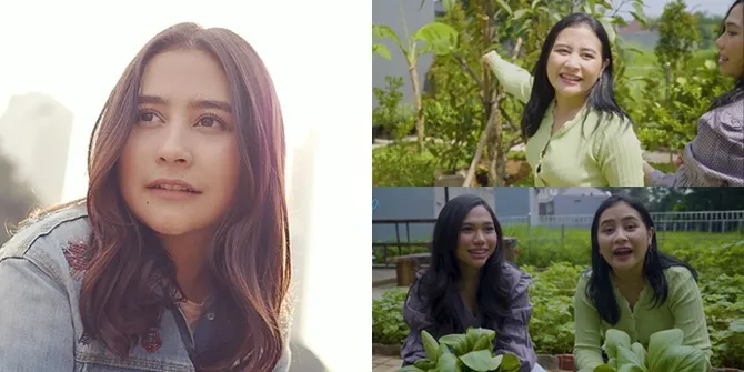 9 Potret Kebun Organik Prilly Latuconsina, Luas Banget - Ada Pondok Bak di Pedesaan