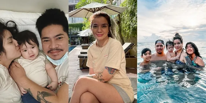 9 Potret Keharmonisan Rumah Tangga Sheila Marcia yang Dikira Alami KDRT, Selalu Kompak Asuh Anak - Kerja Bareng Suami