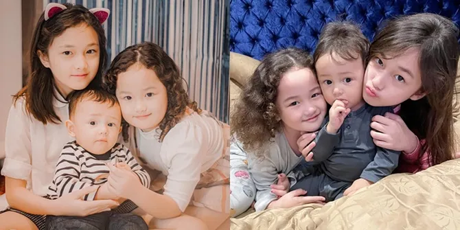 9 Potret Ketiga Anak Ussy Sulistiawaty dan Andhika Pratama yang Makin Bule, Sudah Menawan Sejak Masih Kecil