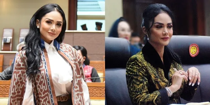 9 Potret Krisdayanti yang Selalu Tampil Paripurna Saat Ngantor di DPR, Grami Menawan Cantiknya Tanpa Celah