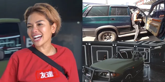 9 Potret Mobil Mendiang Ayah Nikita Mirzani Pasca Dimodif, Dilengkapi Microchip dan Game - Habis Rp750 Juta