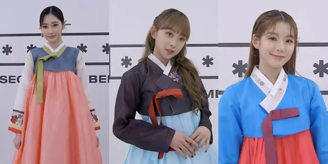 9 Potret SECRET NUMBER Pakai Hanbok, Anggun Bak Putri Kerajaan - Tetap Energik Tampilkan Lagu 'Got That Boom'