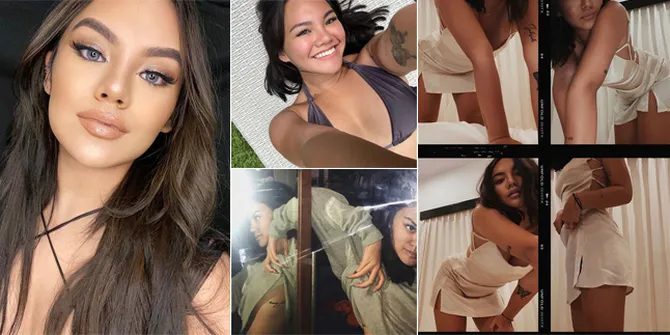 9 Potret Selfie Hot Shafa Harris yang Bikin Heboh, Pamer Tato - Pose Pakai Bikini