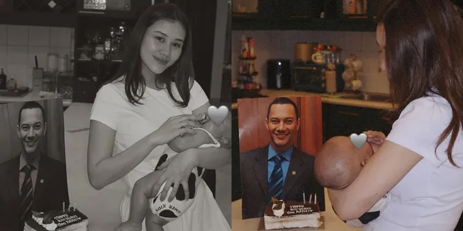Aaliyah Massaid Kenang Adjie Massaid di Ultah Sang Ayah, Ingin Kenalkan Baby Arash ke Kakeknya