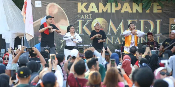 Ada Cak Lontong - Jarwo Kwat, PaSKI Sosialisasikan Hari Komedi Nasional