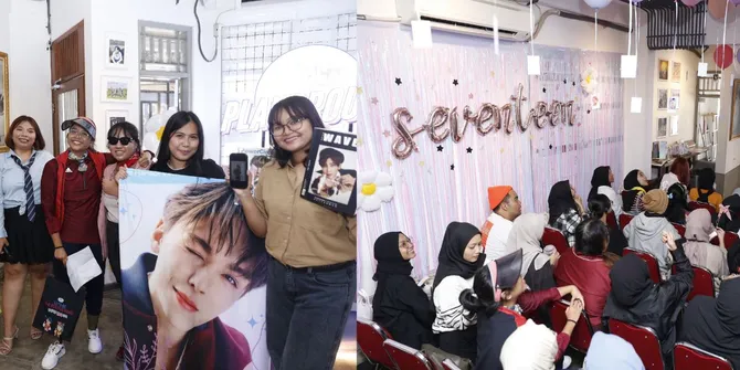 Potret Keseruan ‘SEVENTEEN Fan Party’, Ada yang Cosplay Jadi Pi Cheolin - Bawa Selimut Wajah Vernon!