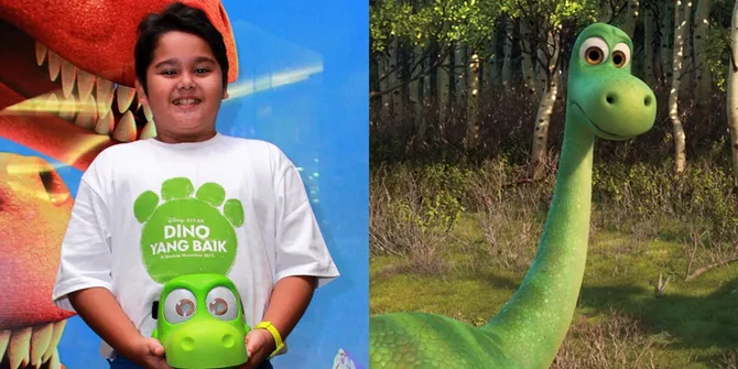 Adam Farrel, Si Imut Menggemaskan Yang Jadi Dinosaurus Baik