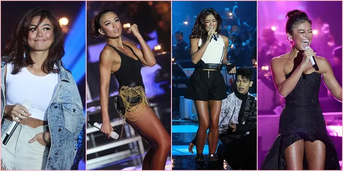 Agnes Monica Energik Dengan 4 Kostum - Konser Harmony My Agnezmo