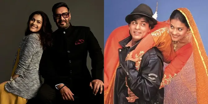 Ajay Devgan Kerap Disebut Tak Akur dengan Shahrukh Khan, Kajol Buka Suara