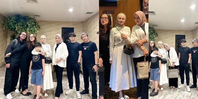 Akur, Potret Mulan Jameela Buka Bareng Mantan Suami dan Istri Barunya Serta Anak-anak - Saling Dukung