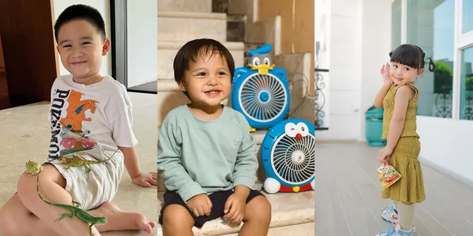 Anak Seleb Punya Hobi Random, dari Ameena Punya Banyak Banget Tas - Arrasya Koleksi Kipas Angin