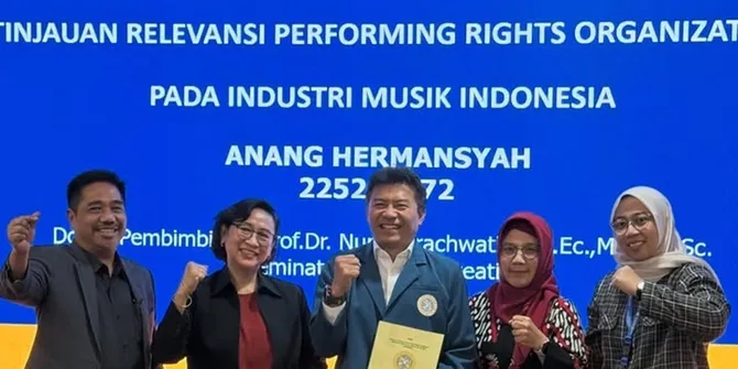 Anang Hermansyah Lulus Ujian Tesis S-2 di Unair, Dapat Nilai A
