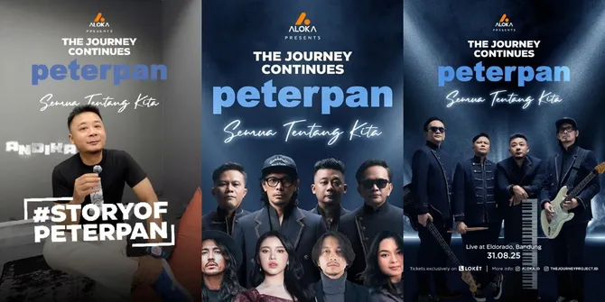 Andika Ungkap Penantian Panjang dan Momen Tepat di Balik Konser Reuni Peterpan