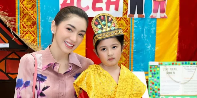 Angelina Gabrielle Anak Angel Karamoy dan Jose Poernomo yang Berusia 5 Tahun