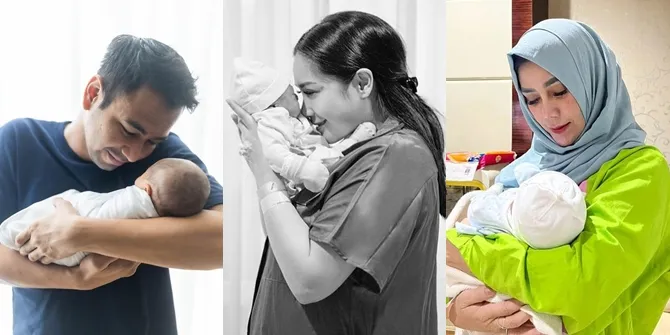Anggota Sultan Andara Terbaru, Ini Deretan Foto 'Baby R' Anak Kedua Nagita Slavina dan Raffi Ahmad Gantian Digendong Keluarga