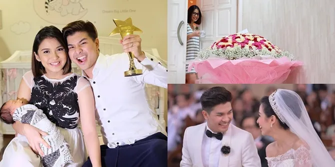 Anniversary Chelsea Olivia - Glenn, Dapat Buket Bunga & Nastusha