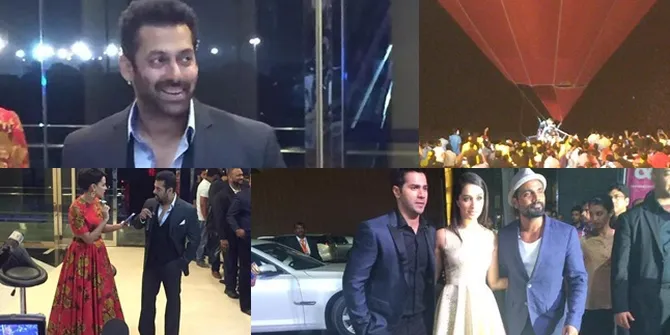 Arab Indian Bollywood Award di Dubai, Meriah Bertabur Bintang Top