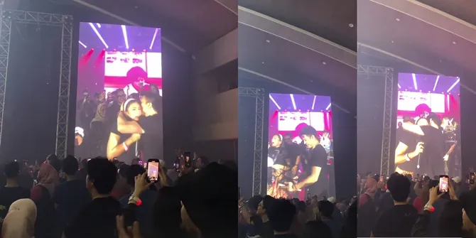 Ariel NOAH Ultah ke-42, 8 Potret Alleia Anata Beri Kejutan Manis di Panggung - Enggan Peluk Lama Karena Alasan Kocak