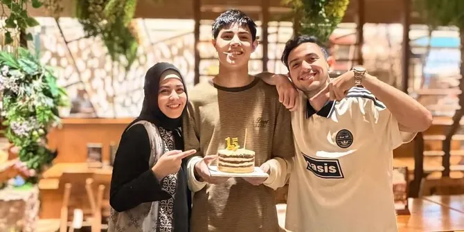 Arsen Anak Risty Tagor dan Rifky Balweel Ultah Ke-15, Tinggi Menjulang!