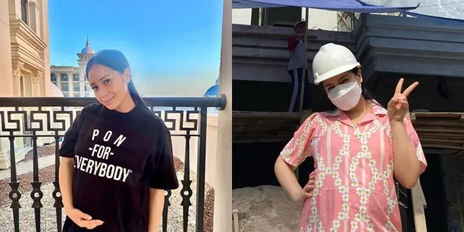 Aura Cantiknya Makin Bersinar, 9 Potret Nagita Slavina dengan Baby bump-nya yang Semakin Besar - Bahagia Terus!