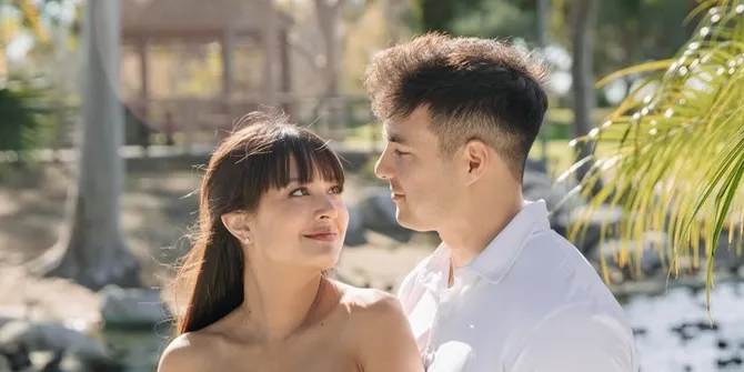 Aurelie Moeremans Maternity Shoot Jelang Melahirkan, Tampil Cantik Dipeluk Tyler