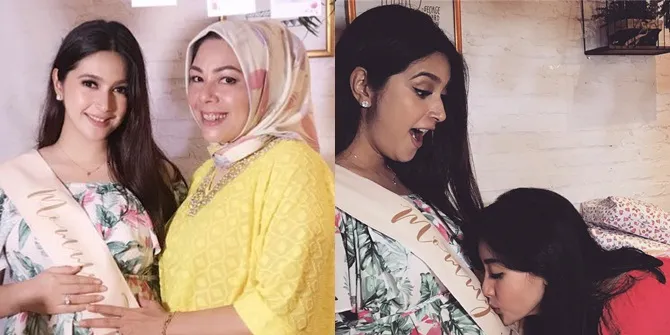 Baby Shower Ala Flamingo, Nabila Syakieb Mau Punya Anak Cewek?