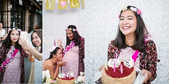 Baby Shower Anneke Jody, Serba Pink dan Umumkan Jenis Kelamin Si Jabang Bayi